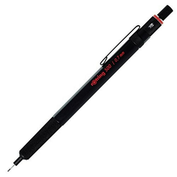 rOtring 1904727 500 0.7mm Mechanical Pencil, Black (502507N)