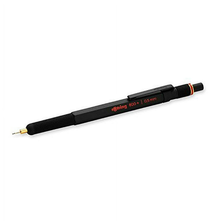 Rotring 1900181 800+ Mechanical Pencil and Touchscreen Stylus 0.5 mm Black Barrel