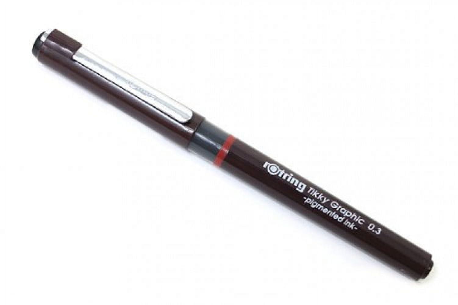 Rotring Variograph 0.3 collectible refillable fibre tip pen artist  collectible