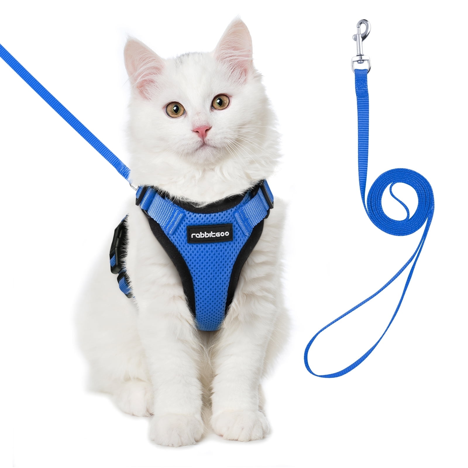 Cat harness for walking clearance