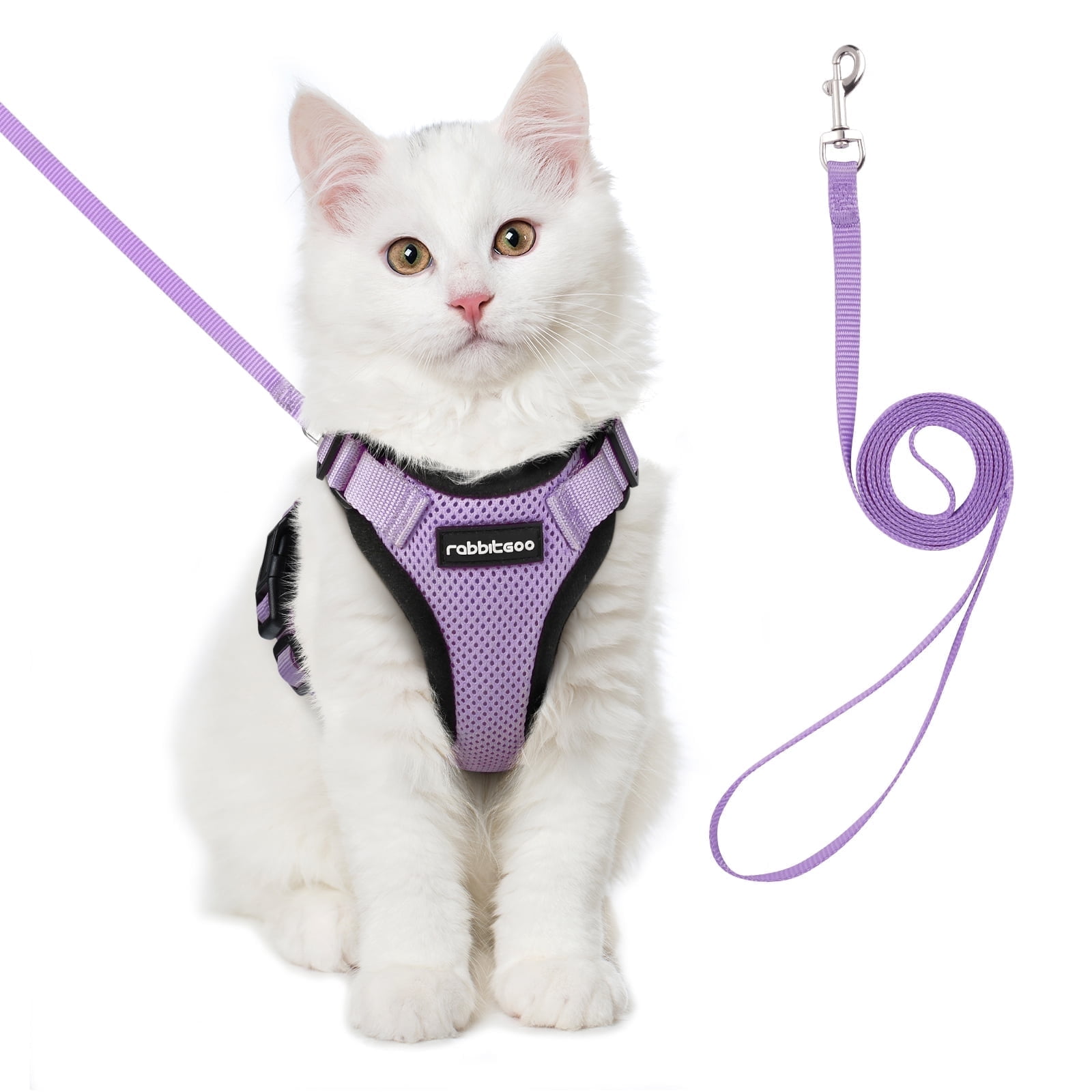 rabbit 0244ページ rabbitgoo Cat Harness and Leash Set, Escape Proof Adjustable