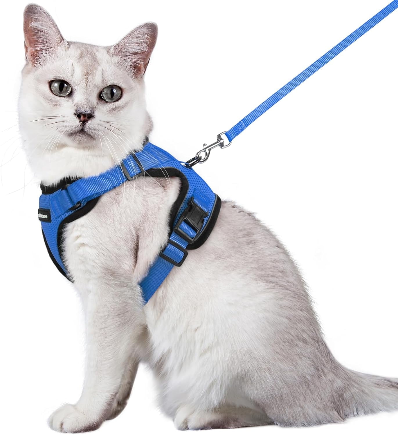rabbitgoo Cat Harness and Leash for Walking, Escape Proof Soft Adjustable Vest Harnesses for