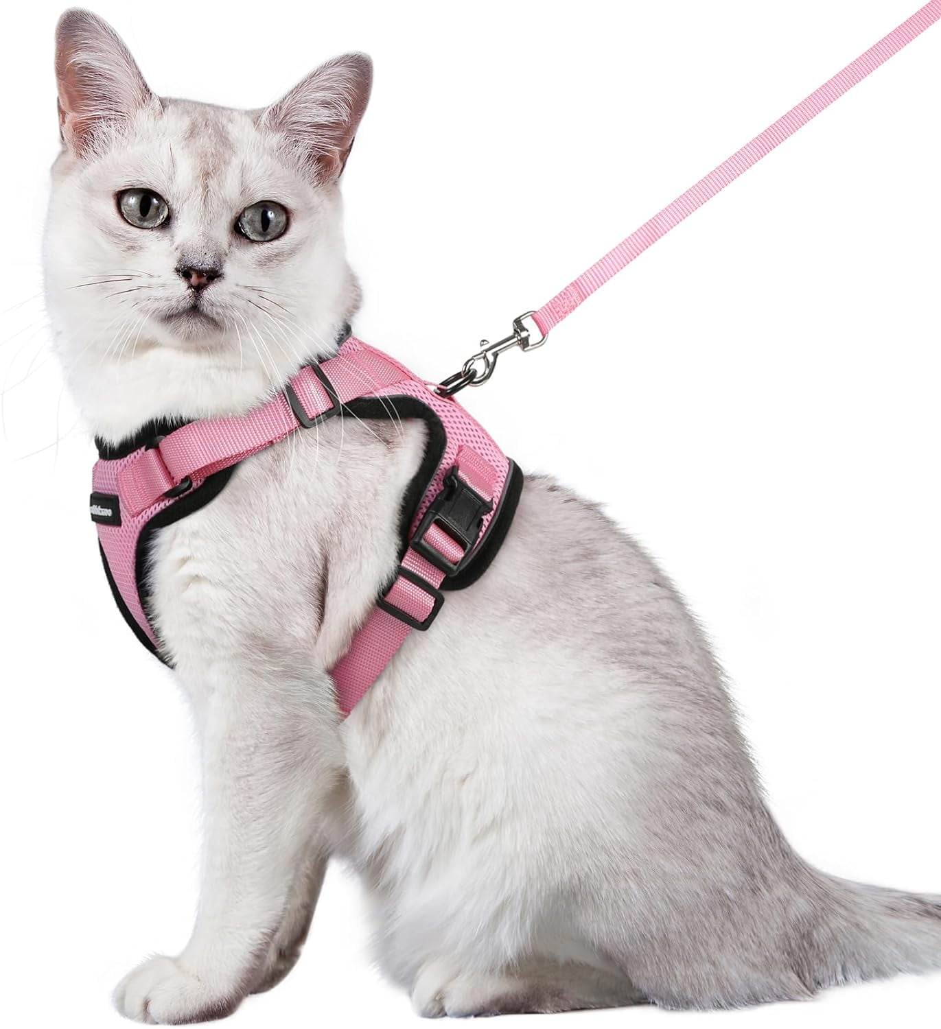 rabbitgoo Cat Harness and Leash for Walking, Escape Proof Soft