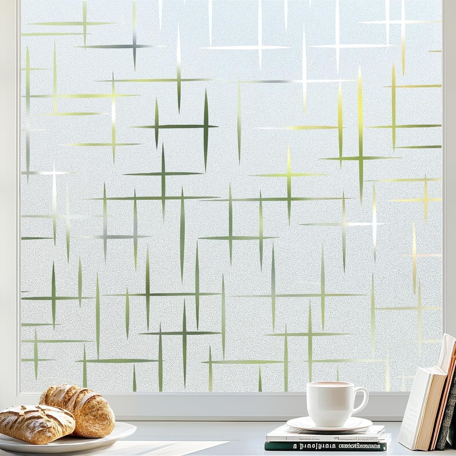 rabbitgoo Window Privacy Film, Frosted Glass Film for Windows & Doors ...
