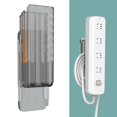 thumbnail image 1 of racks Cable Management Bracket Punch Free Cord Organizer Cable Holder Cable Fixer office Household Desktop Transparent, 1 of 9