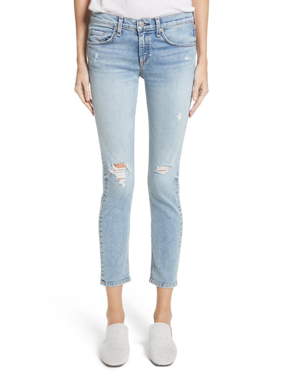 Ankle Skinny in Double (Destroyed)
