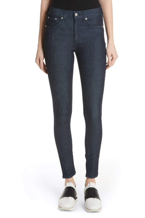 High Rise Skinny in Indigo Dark Wash