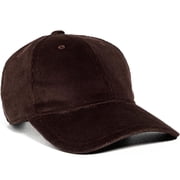 rag & bone Women's Harlow Corduroy Baseball Cap, Dark Espresso