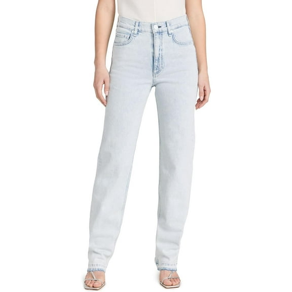 rag & bone Women's Harlow Full Length Jeans Raquel Blue