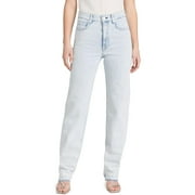 rag & bone Womens Harlow Full Length Jeans Raquel Blue