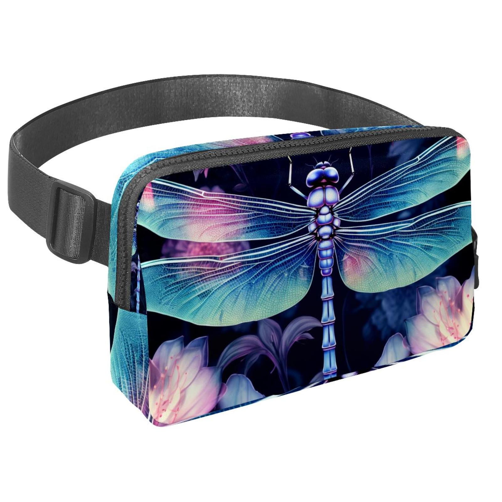 ragonfly Adjustable Lightweight Waist Bags with Extension Strap, Unisex Running Belt Fanny Pack