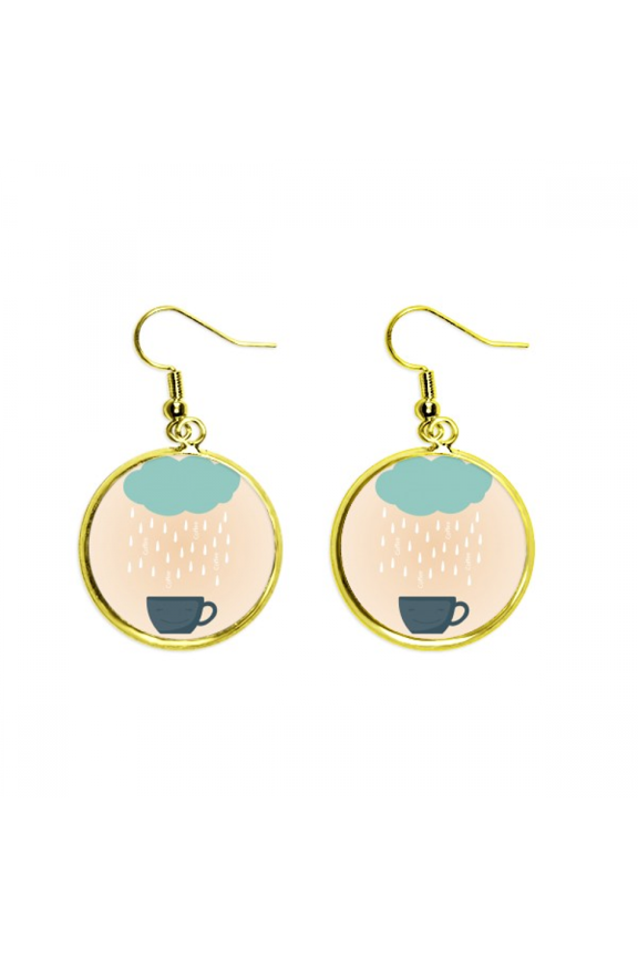 rain cloud cup sle fweather earring dangle en drop earring jewelry woman