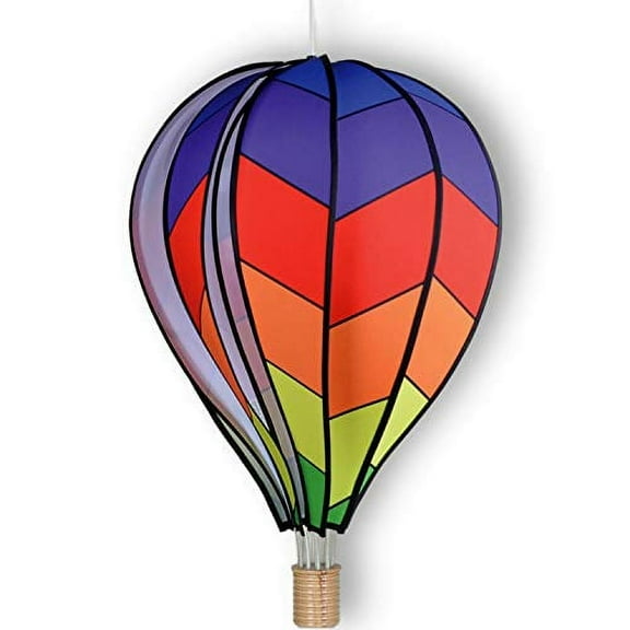 rainbow chevron hot air balloon 26 inch