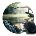 thumbnail image 1 of rainforest Round Mouse pads Gaming Mouse Pad 7.87x7.87 inches, 1 of 3