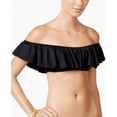 thumbnail image 1 of raisins womens mermaid flounce ruffled off -the-shoulder swim top separates, 1 of 4
