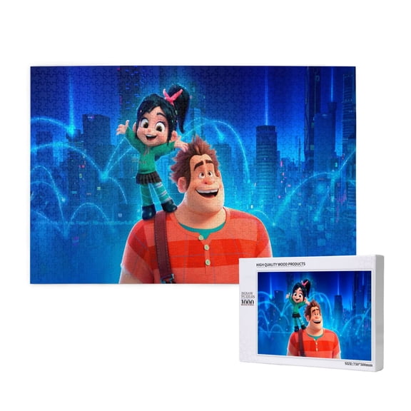 ralph breaks the internet Jigsaw Puzzle,1000 puzzle pieces Gift Toys Art Home Decor