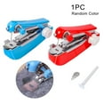(random color) household manual mini sewing machine (you can add