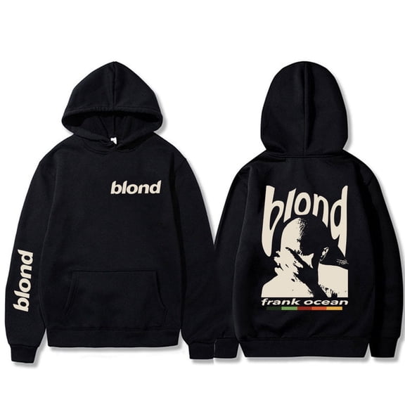 rank Ocean Blond Album Merch Unisex Oversized Retro Graphic Pullover Hoodie R&B Hip Hop Y2K Streetwear