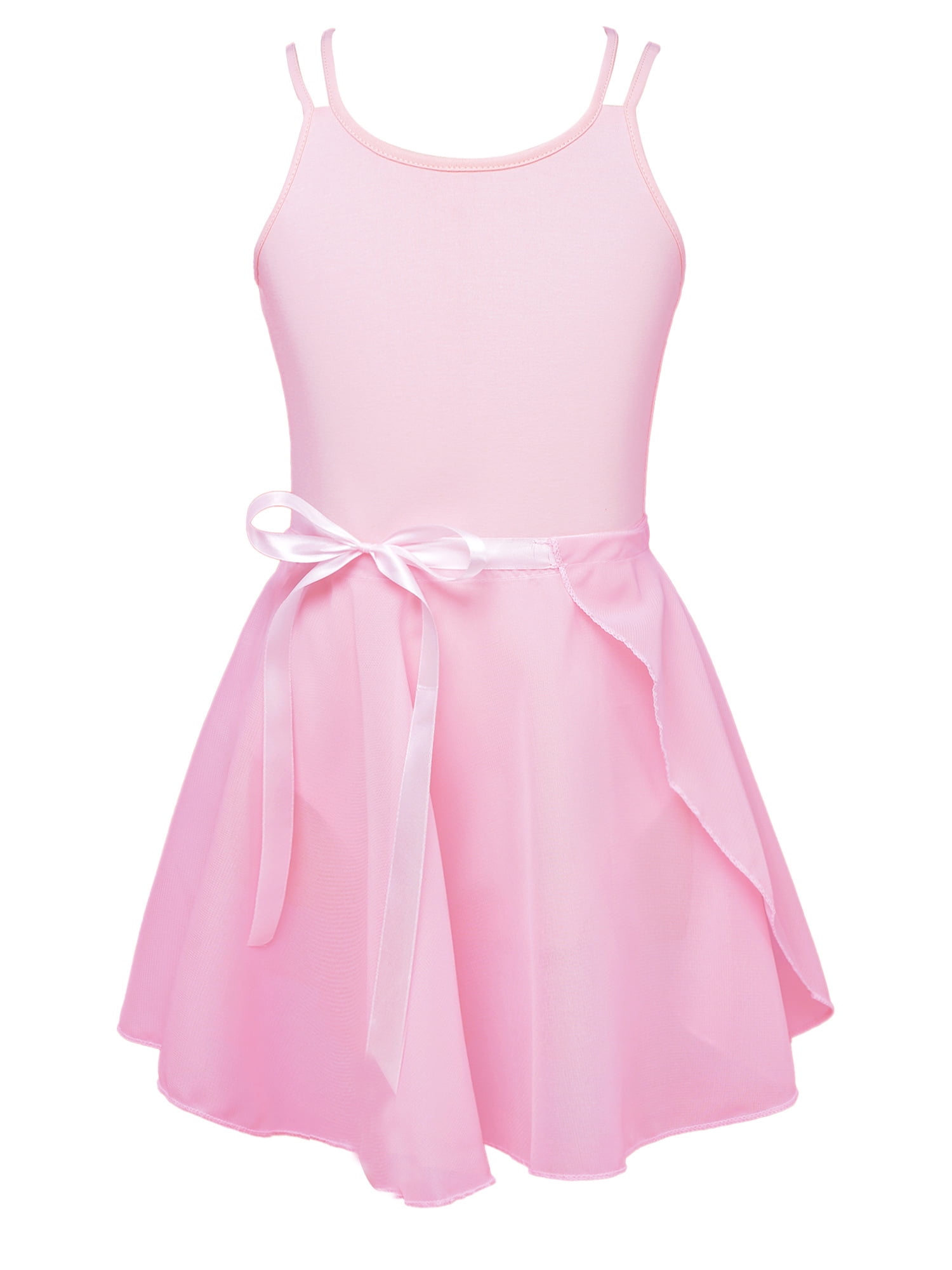 Kids Girls Candy Cane Dress Christmas Cami Dance Tutu Skirt Sparkle Bodysuit