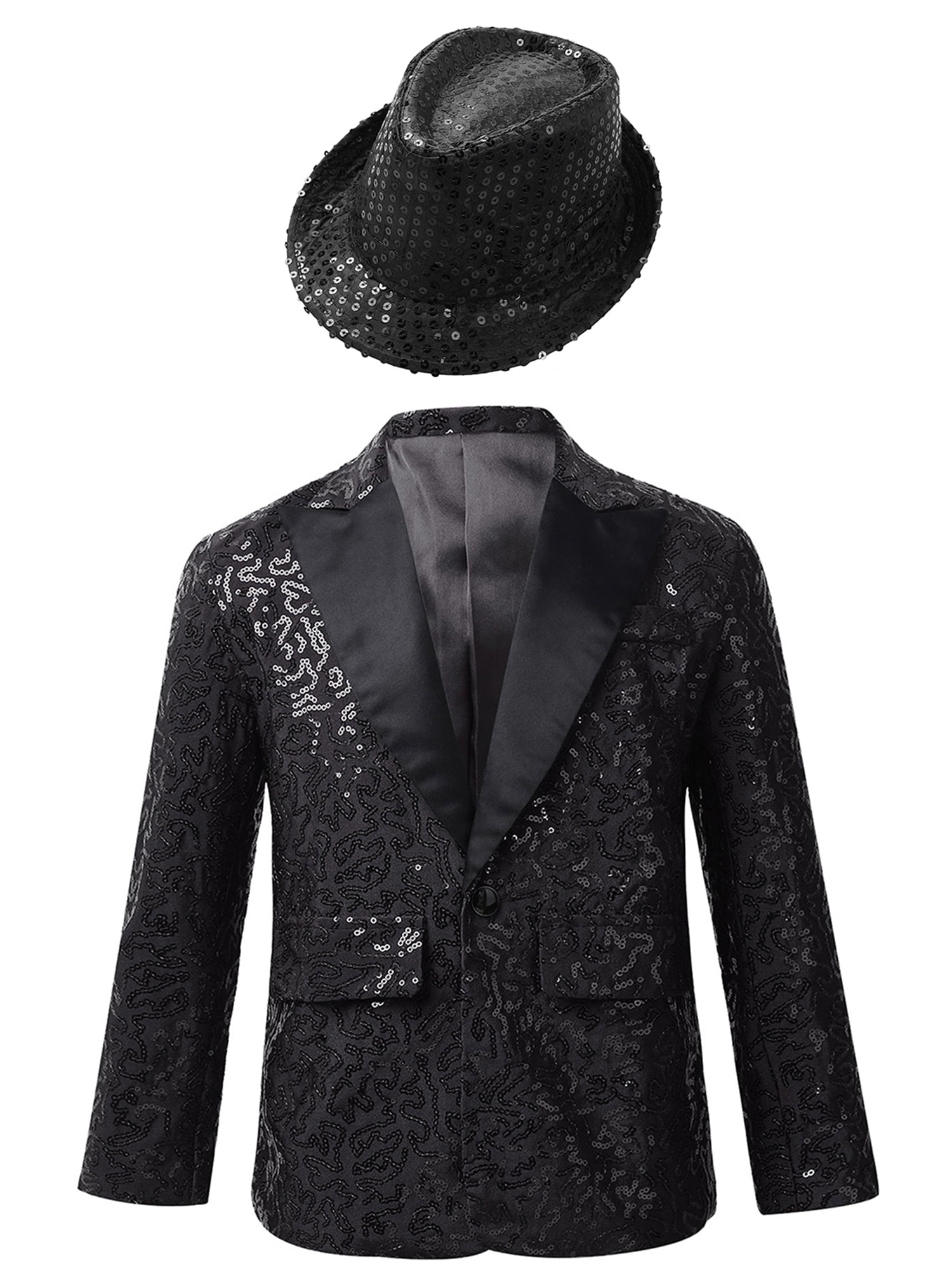 Kids Red Tuxedo Jacket main image 1