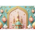 thumbnail image 1 of ration Ramadan Mubarak02 Backdrop Mosque Lantern Flower Star Cresct Background Holy Photo Studio Banner Poster, 1 of 8