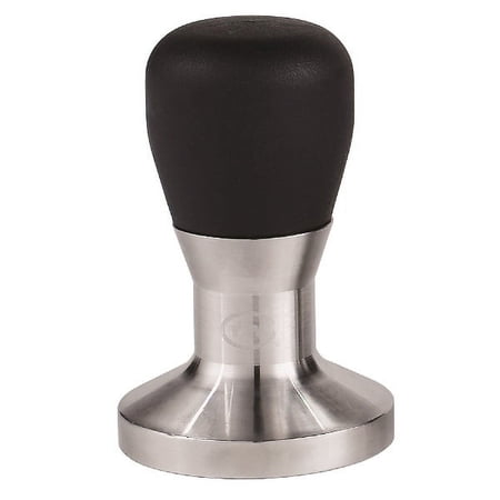 rattleware 3.5" Angular Tamper, Stainless Steel, 53mm, Black Handle