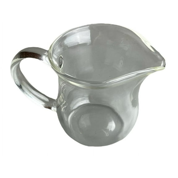 rattleware 5 oz Bell Creamer Durable Glass Cream Pitcher for Coffee, Espresso, Milk, or Cream Small Portion Server for Cafes, Restaurants & Home Kitchen Use