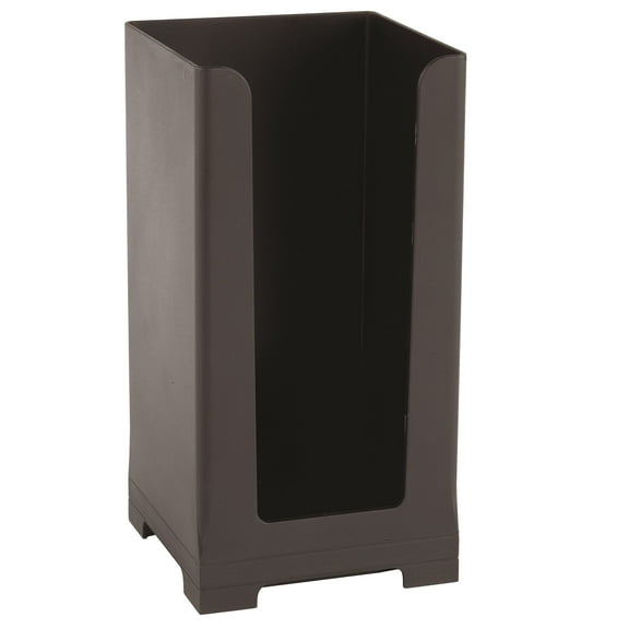 Rattleware 8-Inch Snap Bin Lid Holder, Black  Organizing Rack for Kitchen or Caf Use