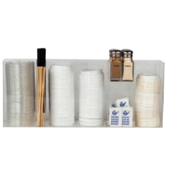 rattleware Coffee Center, Acrylic, 22"x5"x8.25", 05285