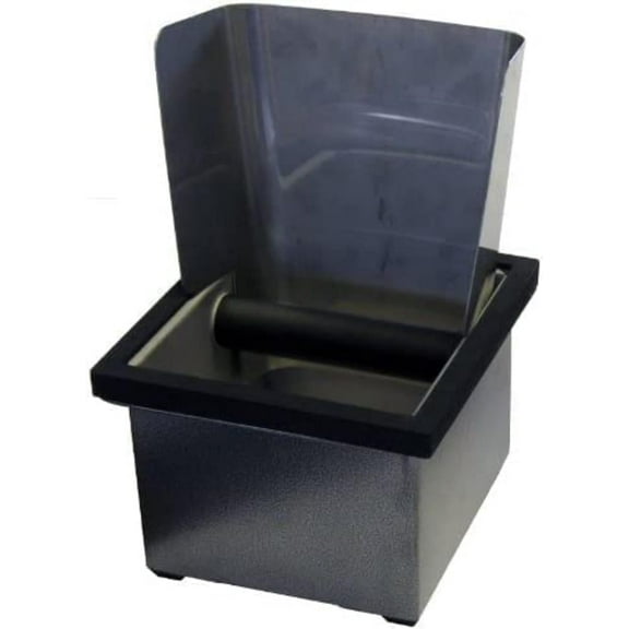 rattleware Knock Box, Dark Finish, Square, with Gasket and Splash Guard, 6 x 5.5 x 4