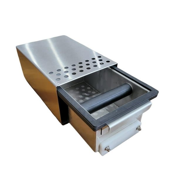Rattleware Stainless Steel Coffee Knock Box Drawer, Removable Insert, 1 Pack