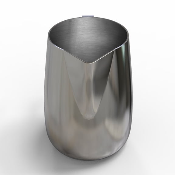 rattleware Macchiato Milk Frothing Pitcher - Premium Stainless Steel - Perfect for Home, Caf, Restaurant, Hotel, Office - 20 oz.
