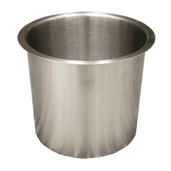 Rattleware Waste Chute, Circular Stainless Steel Countertop Design, Durable Commercial Grade