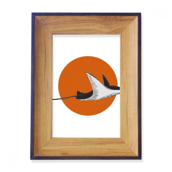 ray sun ocean photo frame exhibition display art desktop painting