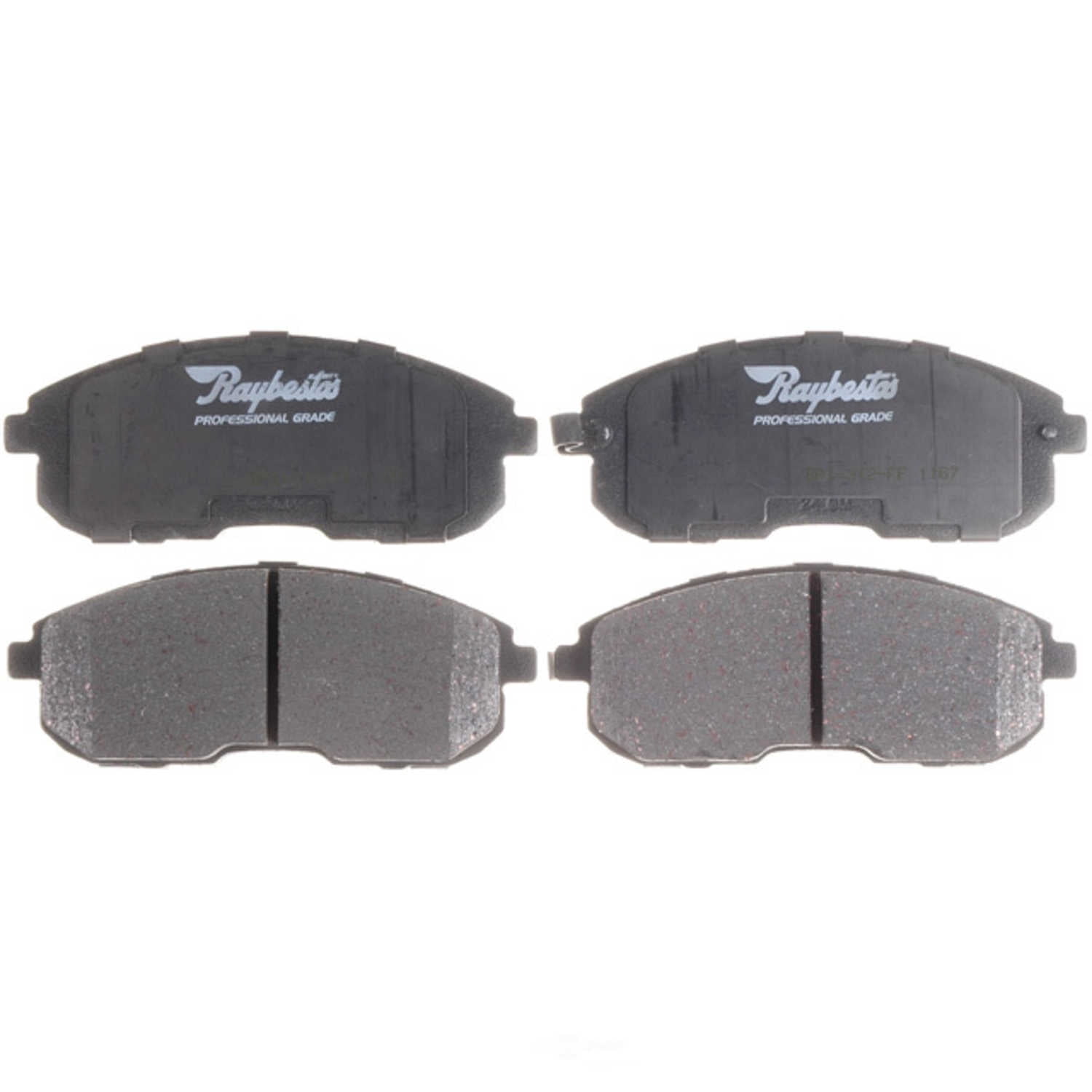 Raybestos Brakes PGD653C Raybestos Element3 Ceramic Brake Pad Set