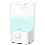 raydrop Cool Mist Humidifier for Room, 2.5L Air Humidifier for Baby, Top Fill, White