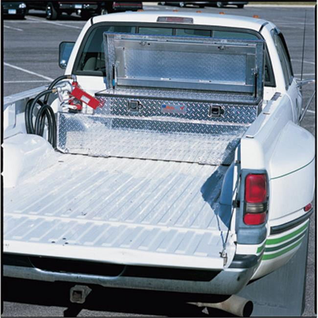 65 Gallon Aluminum Pick Up Truck Combo Toolbox and Auxiliary Fuel Tank