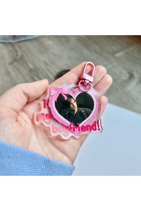re Leon bf acrylic keychain! | video game accessory | re2 (1 keychain)