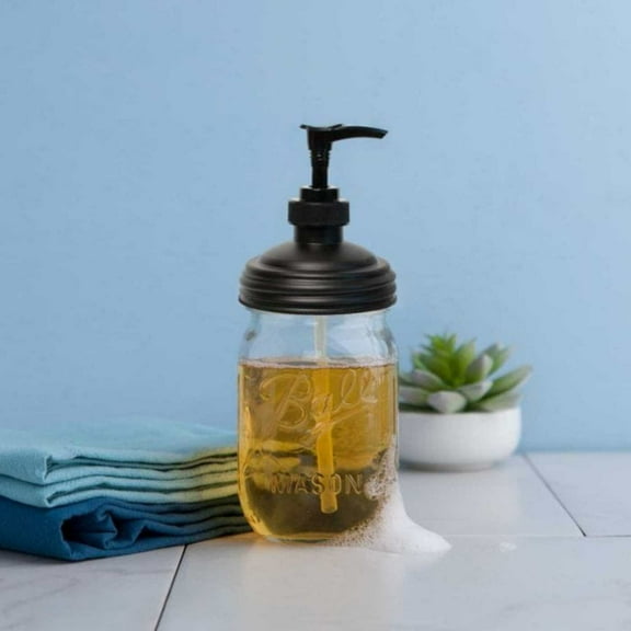 reCAP® Mason Jar Soap Dispenser Lid Pump Cap | Regular Mouth