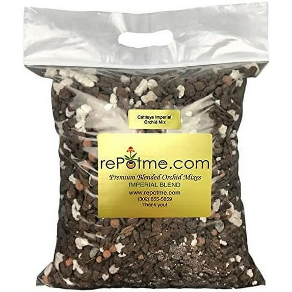 rePotme Cattleya Imperial Orchid Mix (Junior Bag) - Orchid Soil, 4 Quarts