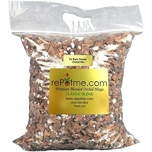 rePotme Orchid Bark Classic Potting Mix (Junior Bag, 1 Quart)