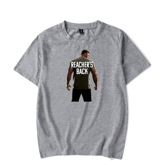 reacher merch tv series tshirt crewneck short sleeve tshirt men/women trendy tops
