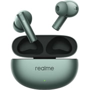 realme Buds Air 6 True Wireless Earbuds, 50dB Active Noise Reduction, Hi-Res Sound, LHDC, 12.4mm Dynamic Bass Driver, 6 Mics Clear Call, 40H Battery, Bluetooth 5.3, IP55 Water Resistance - Green