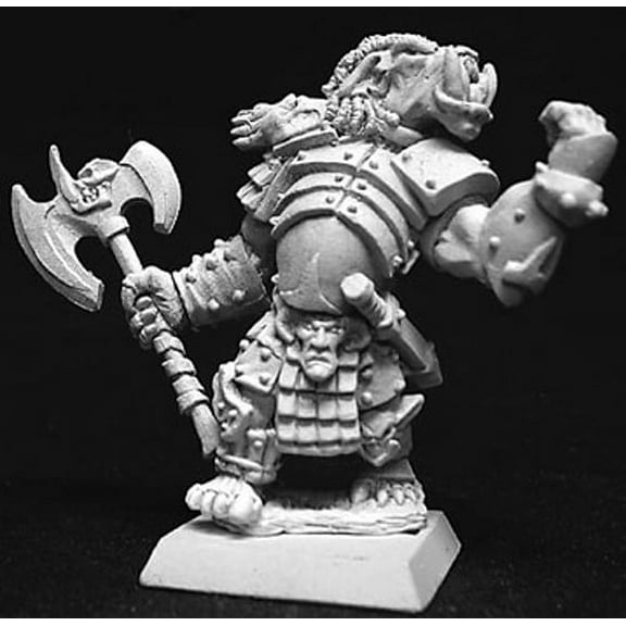 reaper miniatures varaug, reven warlord #14063 reven unpainted rpg mini figure