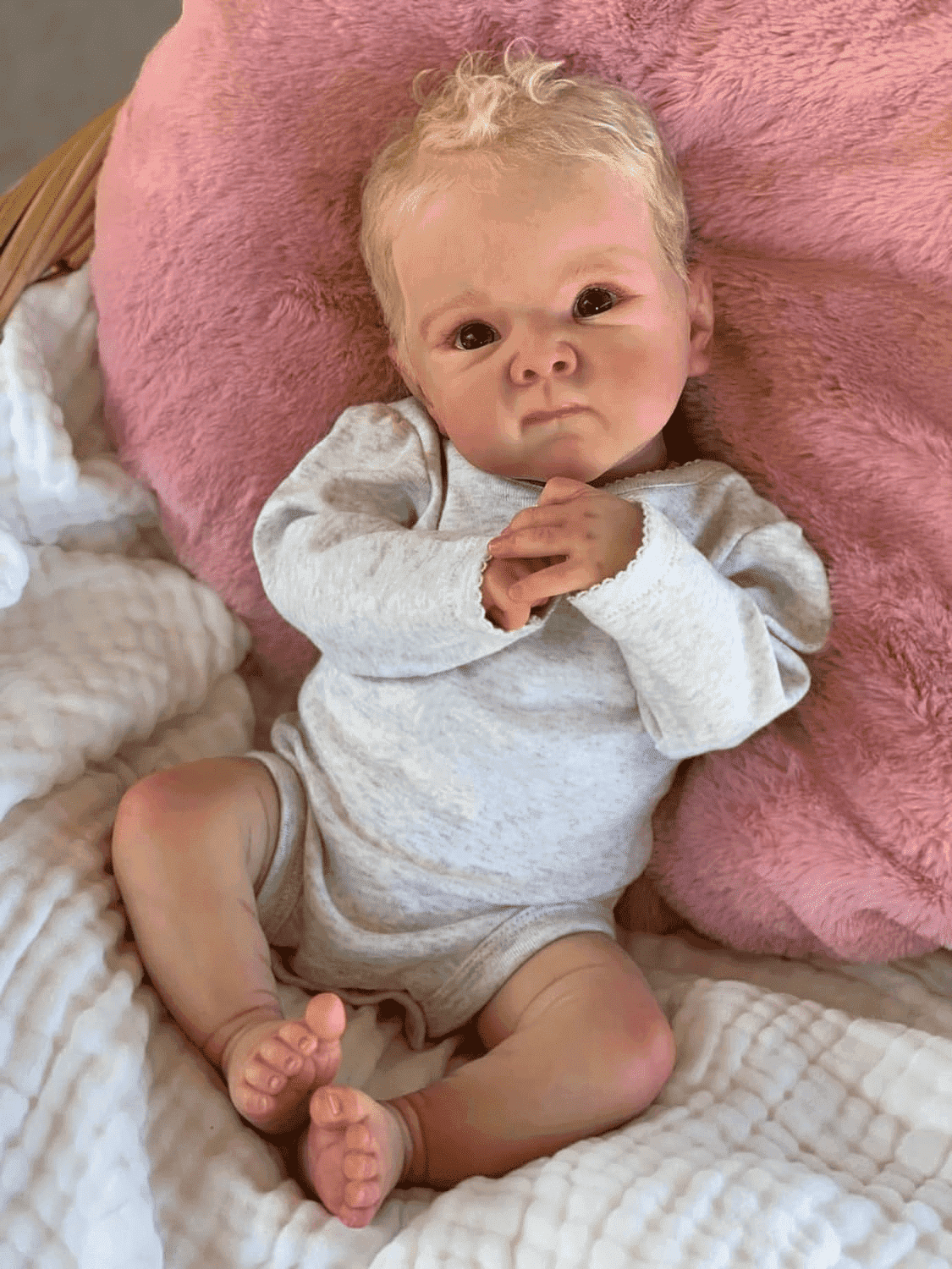 Reborn Baby Dolls Boy, 18 Inch Realistic Doll for Boy Newborn Real Life Poseable Soft Vinyl and Cloth Body Baby Dolls