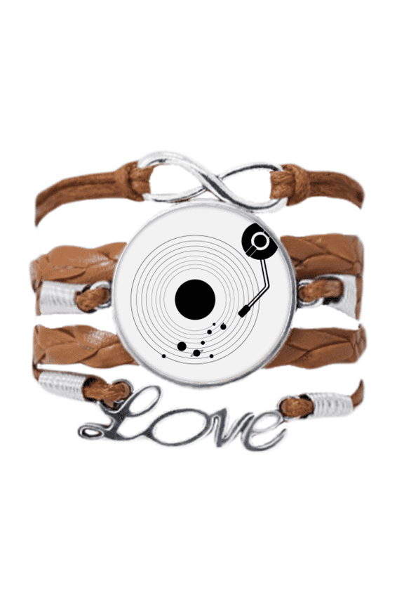 recording music phonograph pointer bracelet chain ornament wristband