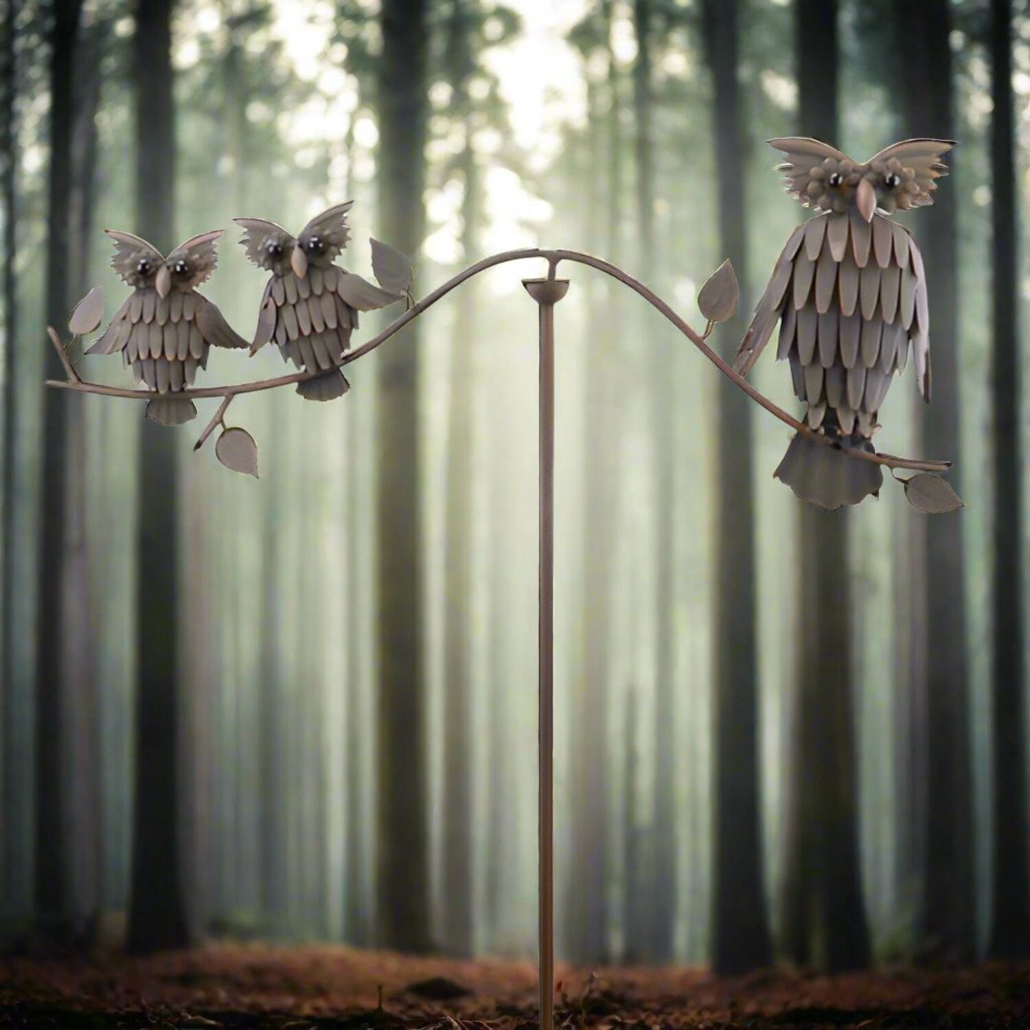 red carpet studios balancer garden stake, rainy day crow - Walmart.com