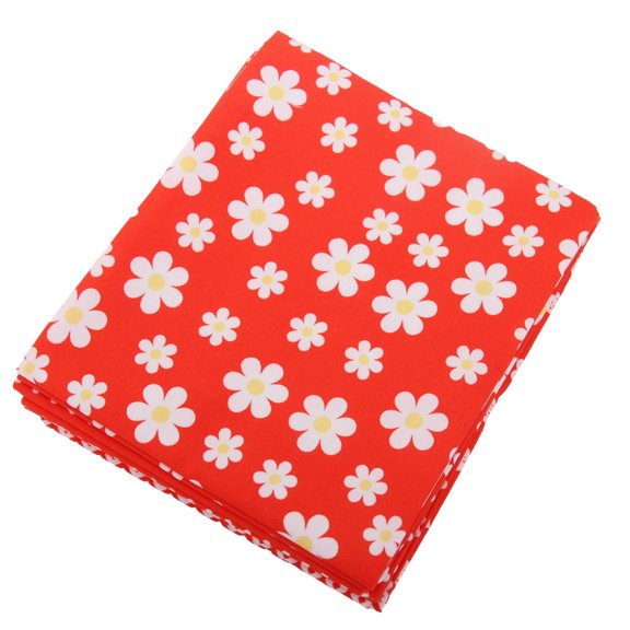 Threadart Exclusive 5 Fabric Bundles - Red Confetti Brights Collection 100% Cotton - Premium 100% Cotton Quilting Fabric - No Duplicates - Full Size 18"x21" - Red