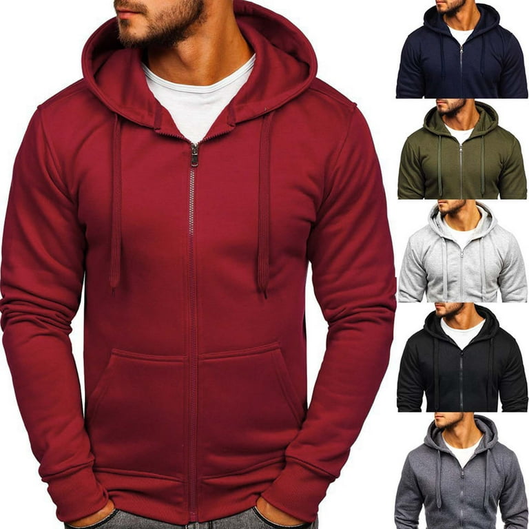 red hoodies for men thick custom graphic printed hooded shirt sweat men  hoodie