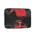 thumbnail image 1 of red moon wild Laptop Sleeve Bag Compatible With MacBook Air / Pro iPad MateBook Tablet Surface HP Lenovo Dell ASUS Acer Laptop Computer Protective Size: 12 inch, 1 of 5